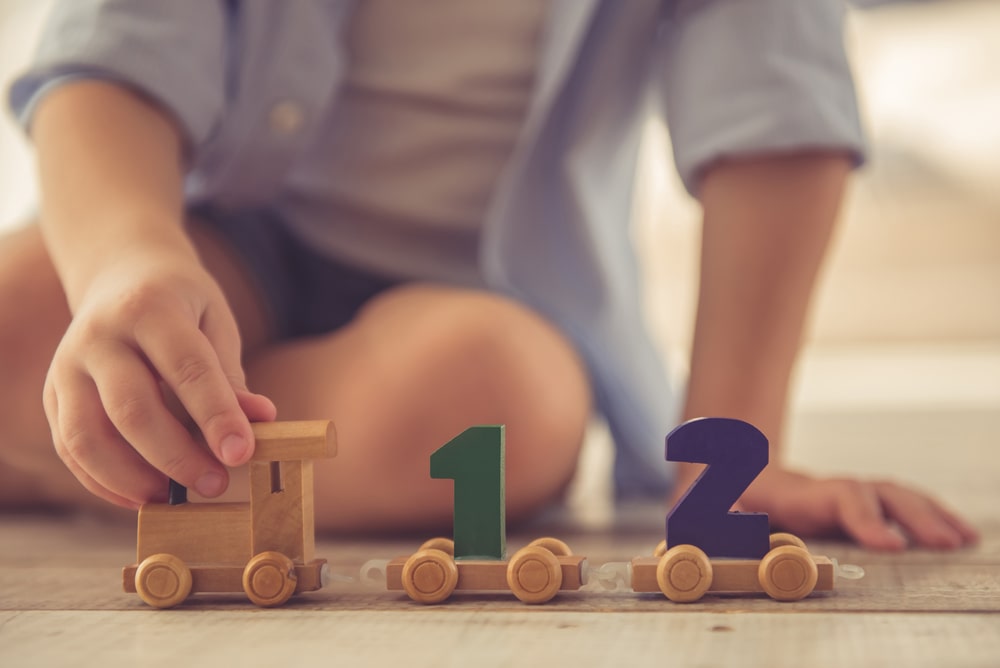 L'éveil aux mathématiques chez une jeune enfant